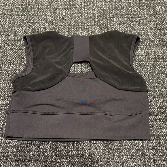 Black Sports Bra - Picture 2 of 3